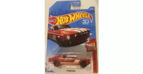 Hot wheels 67 mustang on sale then and now