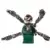 Dr. Octopus (Otto Octavius) / Doc Ock - Dark Green Suit Half Venomized, Mechanical Arms
