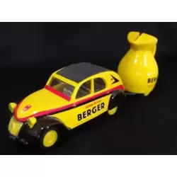 CARAFE BERGER - Voiture plus remorque