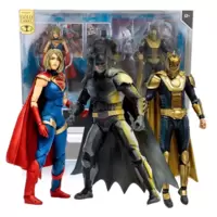 Injustice 2 - Batman, Dr. Fate & Supergirl Gold Label 3 Pack