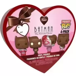 Batman The Animated Series - Valentines 4pack (Chocolate)