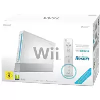 Console Wii blanche + Jeux Wii Sports + Wii Sports Resort
