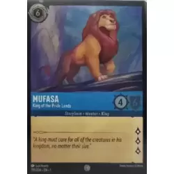 Mufasa - King of the Pride Lands - Foil