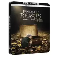 Les Animaux fantastiques [Édition Limitée SteelBook 4K Ultra HD + Blu-Ray]