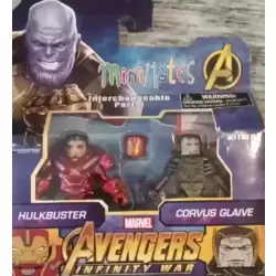 Hulkbuster & Corvus Glaive
