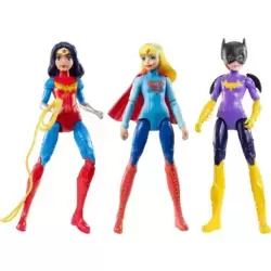DC Super Hero Girls 3 Figure Action Collection