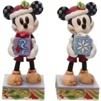 Mickey with gift
