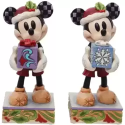 Mickey with gift