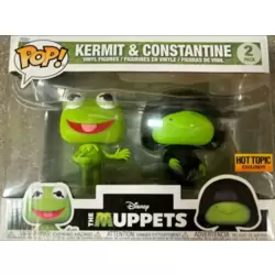 The Muppets - Kermit & Constantine 2 Pack