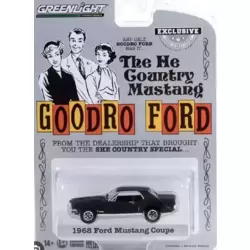 The He Country Mustang -goodro Ford - 1968 Ford Mustang Coupé