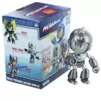 Mega Man (Metallic Grayscale)