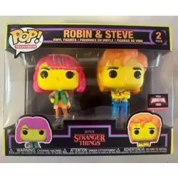 Stranger Things - Robin & Steve Blacklight  2 Pack