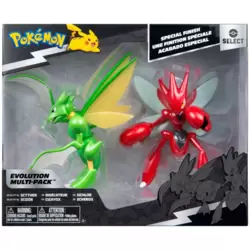 Pokemon Select - Evolution Multi-Pack - Insécateur & Cizayox