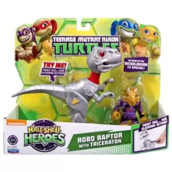 Robo Raptor With Triceraton