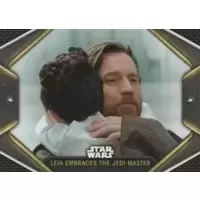Leia Embraces the Jedi Master