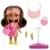 Barbie Extra Dolls & Playsets - Barbie Extra Mini Minis Brunette Doll, Lightning Dress
