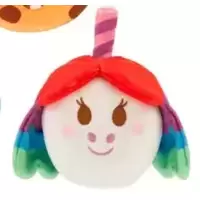 Rainbow Unicorn Caramel Apple