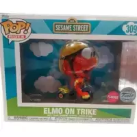 Sesame Street - Elmo on TRike Flocked
