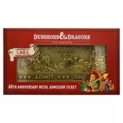 Dungeons & Dragons Cartoon - 40th Anniversary Ticket