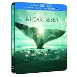 Au coeur de l'ocean - Édition Limitée SteelBook - Blu-ray 3D + 2D + DVD
