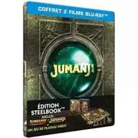 Jumanji : Bienvenue dans la Jungle [SteelBook-Blu-Ray + Jeu de Plateau]
