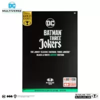 Batman Three Jokers - The Joker Classics Black & White Accent Edition Gold Label