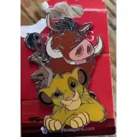 Simba, Pumbaa & Timon