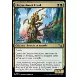 Claque-fouet kraul