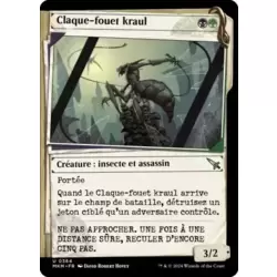 Claque-fouet kraul