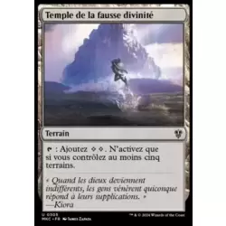 Temple de la fausse divinité