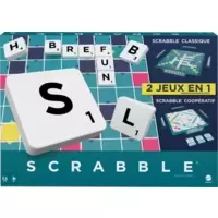 Scrabble - 2 jeux en 1 (Classique & Coopératif)