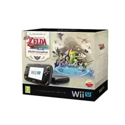 Console Nintendo Wii U 32 Go noire - The Legend of Zelda : Wind Waker HD - édition limitée premium pack