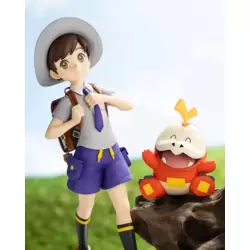 Pokémon Florian with Fuecoco ARTFX J