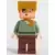 Alex - Reddish Brown Legs, Pearl Gold Helmet