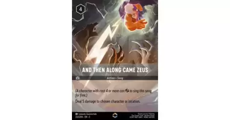 And Then Along Came Zeus - Into The Inklands card 222/204