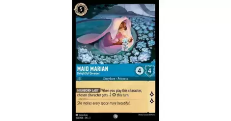 Maid Marian - Delightful Dreamer 150/204 – Disney Lorcana Card