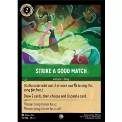 Strike A Good Match