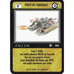 Perte de contrôle