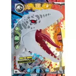 Duel de dinos Indominus rex