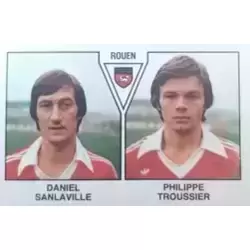 Daniel Sanlaville / Philippe Troussier - F.C. Rouen
