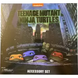 Teenage Mutant Ninja Turtles Neca Accessory Set (90s Movie)
