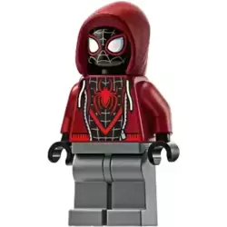 [COPY] Rocket Raccoon - Dark Red and Pearl Dark Gray Outfit, Reddish Brown Head