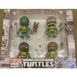 Teenage Mutant Ninja Turtles 4 Pack - Comic Color Exclusive