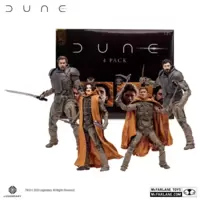 Dune: Part 2 - Gurney Halleck, Paul Atreides, Chani & Stilgar (Gold Label) 4 Pack