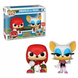 Sonic the Hedgehog - Knuckles & Rouge 2 Pack
