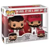 WWE - The Usos Jey Uso & Jimmy Uso 2 Pack