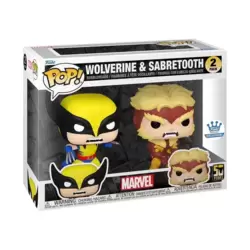 Marvel - Wolverine & Sabretooth