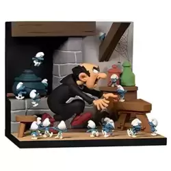 Gargamel et Les 21 Schtroumpfs