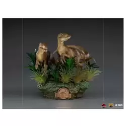 Jurassic Park - Just The Two Raptors - Deluxe Art Scale