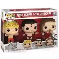 WWE - NWO Hogan & The Outsiders 3 Pack